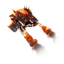 Fiery Descent