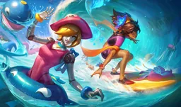 Taliyah Curtindo o Verão