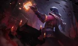 Twisted Fate Lua Sangrenta