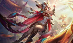 Xayah Fênix Corajosa de Prestígio