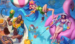 Zoe Curtindo o Verão